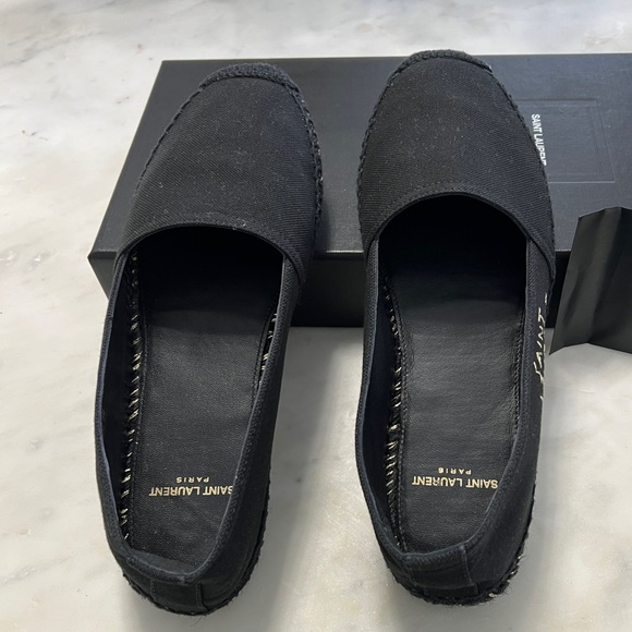 Saint Laurent Black Espadrille. size 36. 100% Authentic - Picture 4 of 4
